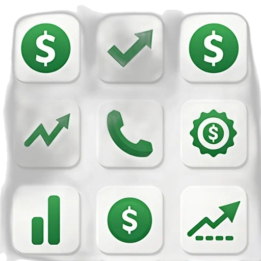green, money, market, chart transparent PNG cut-out