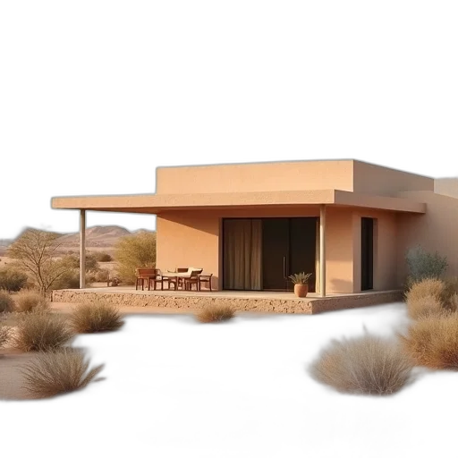 building, 3d render, photorealistic, concept art transparent PNG cut-out