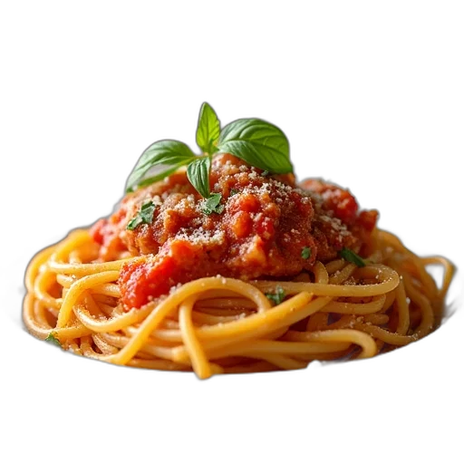 food, animal, photorealistic, 3d render, flyer, spaghetti, dinner transparent PNG cut-out