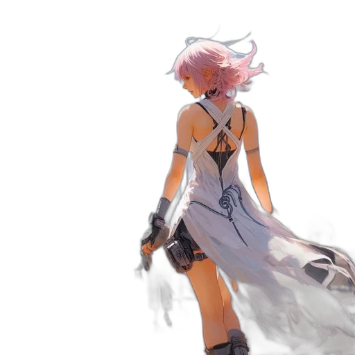 dress, weapon, sword, staff, concept art, watercolor, anime, fantasy art transparent PNG cut-out