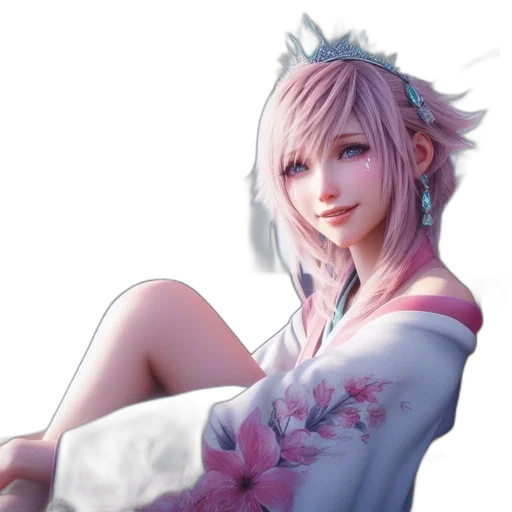 dress, dragon, staff, face, concept art, 3d render, photorealistic, anime transparent PNG cut-out
