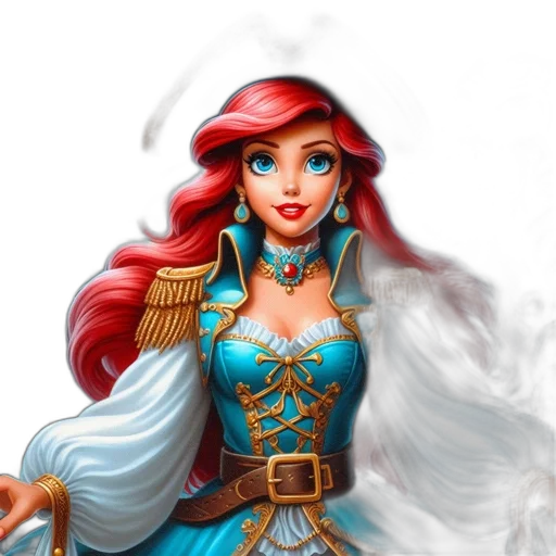 jewelry, crown, staff, fantasy art, concept art, comic book art, pixel art, underwater transparent PNG cut-out