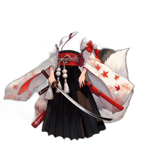 umbrella, weapon, sword, staff, 3d render, concept art, fantasy art, anime transparent PNG cut-out