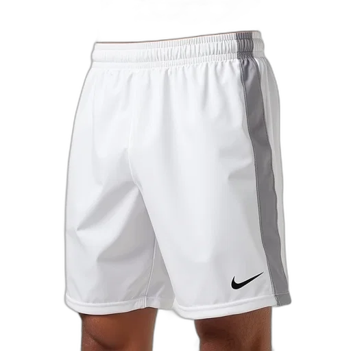 white, nike, shorts, grey, side, stripe transparent PNG cut-out