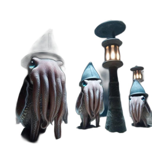 hat, creature, animal, jewelry, 3d render, concept art, fantasy art, photorealistic transparent PNG cut-out