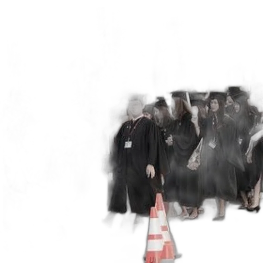 staff, hat, umbrella, dress, 3d render, photorealistic, concept art, fog transparent PNG cut-out