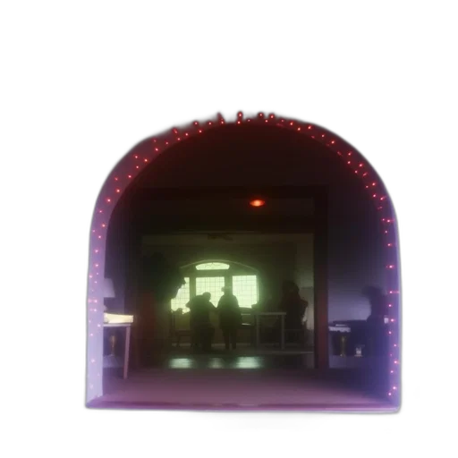building, crown, furniture, staff, 3d render, vaporwave, concept art, photorealistic transparent PNG cut-out