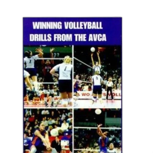 book, cover, titled, 101, winning, volleyball, drills, avca transparent PNG cut-out
