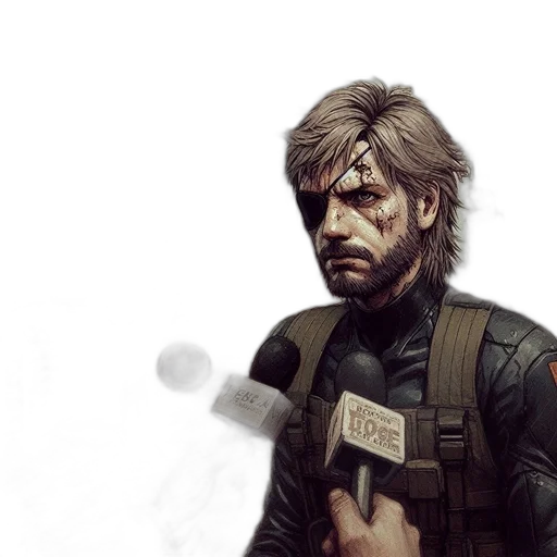 face, jacket, weapon, concept art, comic book art, photorealistic, fantasy art, soldier transparent PNG cut-out