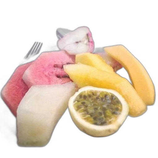 food, mask, pastel, plate, fresh, fruit, including, watermelon transparent PNG cut-out