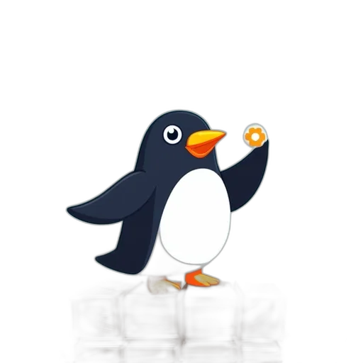 animal, staff, 3d render, concept art, pixel art, cartoon, second, image transparent PNG cut-out