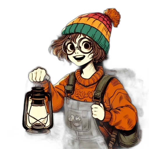 bottle, hat, jacket, food, watercolor, concept art, pixel art, cartoon transparent PNG cut-out