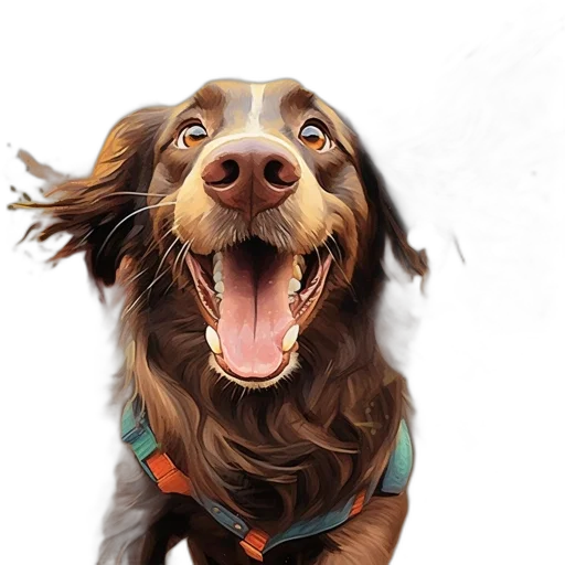 animal, face, creature, staff, photorealistic, oil painting, watercolor, concept art transparent PNG cut-out