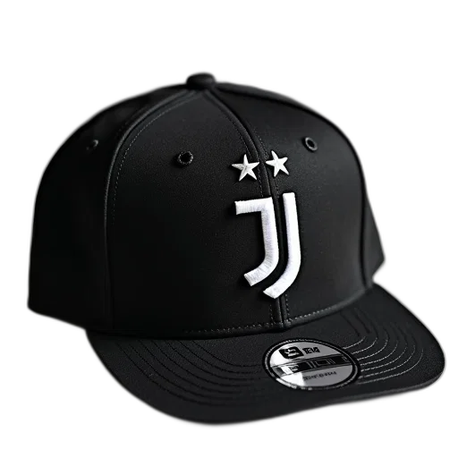 hat, 3d render, juventus, logo transparent PNG cut-out