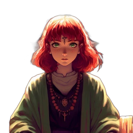 face, staff, crown, jewelry, pixel art, fantasy art, anime, concept art transparent PNG cut-out