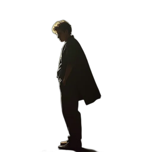jacket, staff, face, mask, concept art, pixel art, cartoon, photorealistic transparent PNG cut-out