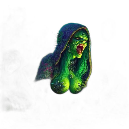 creature, animal, hair, face, concept art, fantasy art, pixel art, photorealistic transparent PNG cut-out