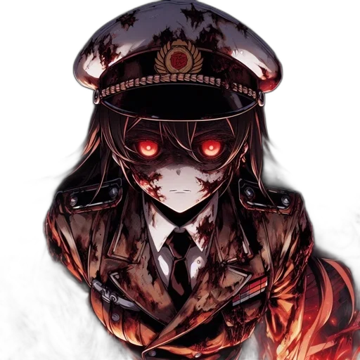mask, hat, face, staff, comic book art, concept art, anime, cyberpunk transparent PNG cut-out