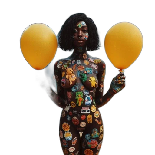 dress, jewelry, concept art, 3d render, fantasy art, pixel art, earth tones, dark transparent PNG cut-out