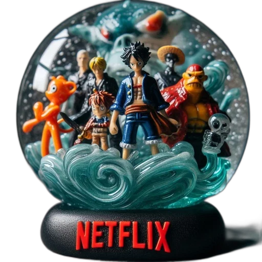 3d render, concept art, anime, cartoon, outer space, underwater, snow, globe transparent PNG cut-out