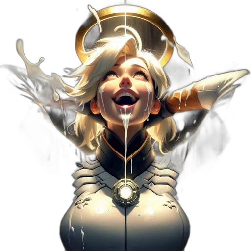 crown, staff, face, mask, concept art, comic book art, fantasy art, pixel art transparent PNG cut-out