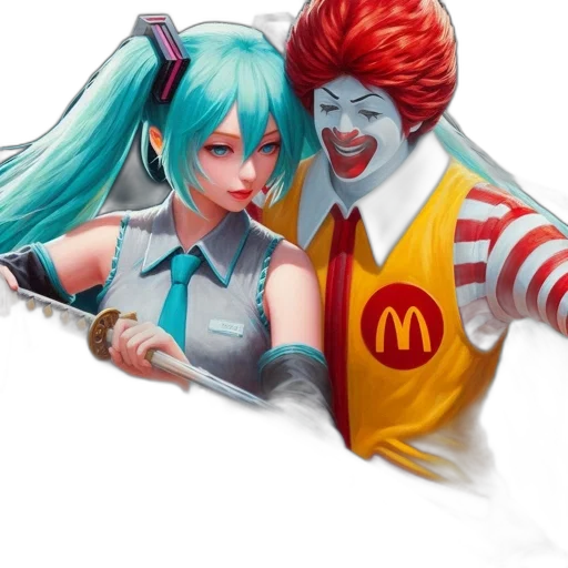 food, robot, staff, weapon, 3d render, photorealistic, concept art, anime transparent PNG cut-out