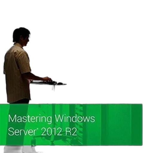 3d render, image, cover, book, titled, mastering, windows, server transparent PNG cut-out