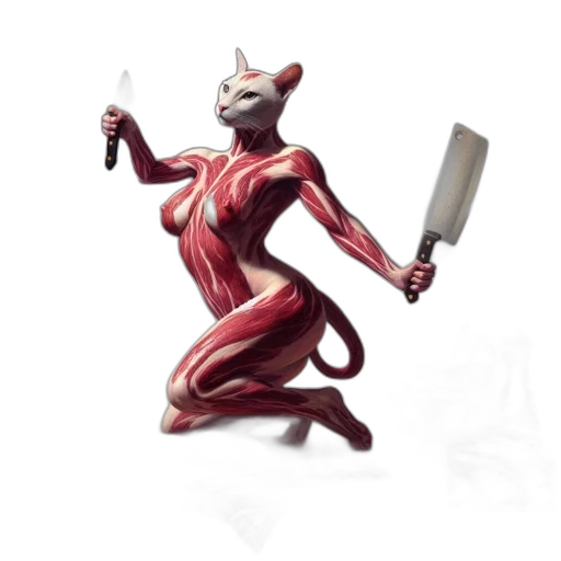 staff, animal, creature, weapon, concept art, 3d render, fantasy art, comic book art transparent PNG cut-out