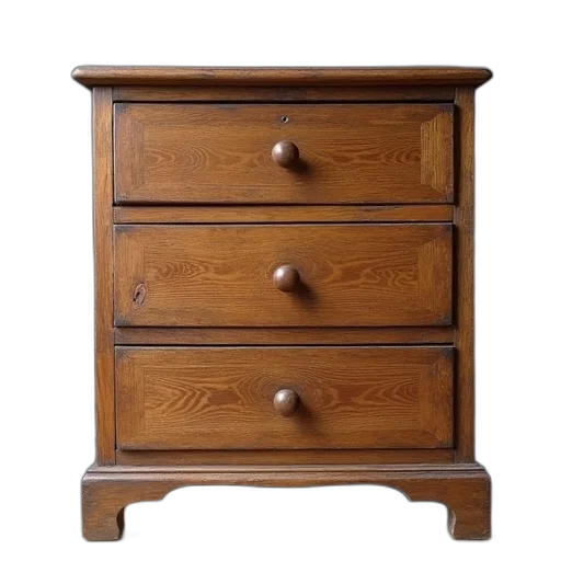 furniture, earth tones, old, oak transparent PNG cut-out