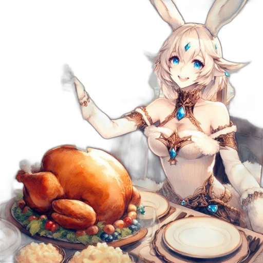 food, staff, fantasy art, concept art, pixel art, anime, inside, grand transparent PNG cut-out