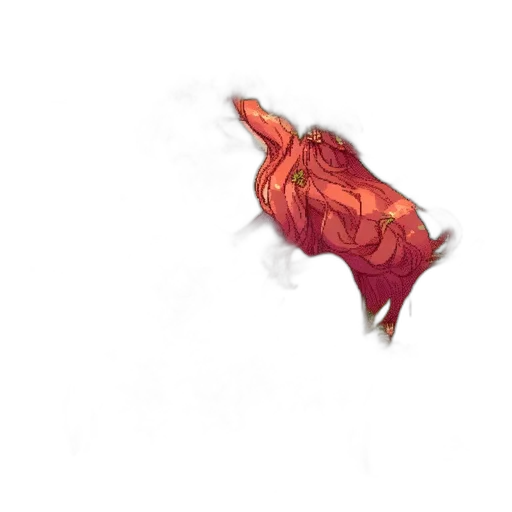 hair, dragon, crown, creature, concept art, pixel art, fantasy art, watercolor transparent PNG cut-out
