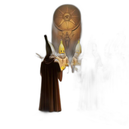 staff, crown, mask, sword, concept art, fantasy art, 3d render, pixel art transparent PNG cut-out