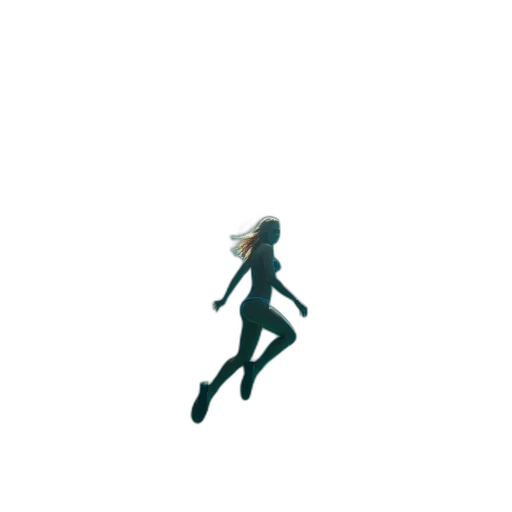 creature, hair, robot, animal, pixel art, concept art, anime, 3d render transparent PNG cut-out
