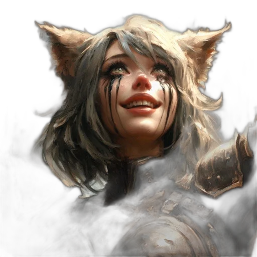 face, staff, mask, creature, fantasy art, concept art, photorealistic, comic book art transparent PNG cut-out