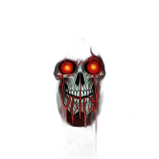 mask, face, creature, weapon, concept art, pixel art, 3d render, comic book art transparent PNG cut-out