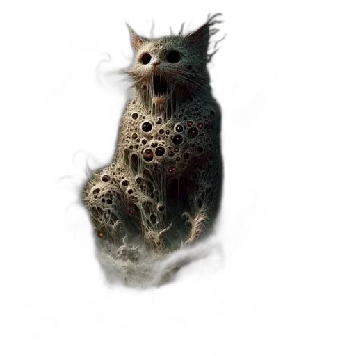 creature, animal, mask, face, concept art, 3d render, photorealistic, fantasy art transparent PNG cut-out