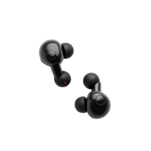 jewelry, 3d render, photorealistic, pair, black, wireless, earbuds, charging transparent PNG cut-out