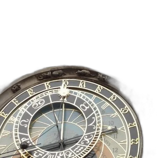 jewelry, photorealistic, 3d render, large, clock, roman, numerals, skeleton transparent PNG cut-out