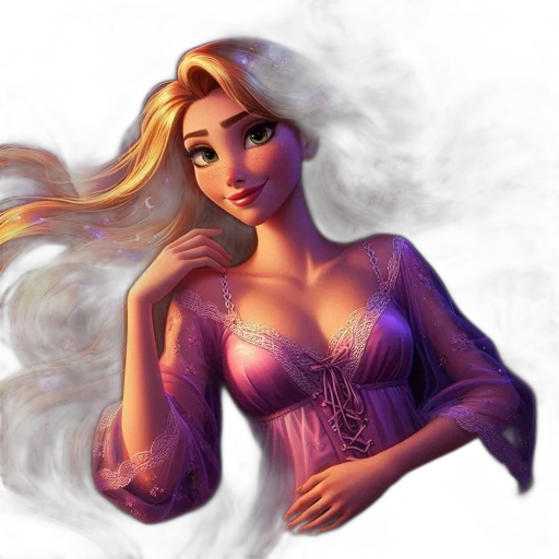 dress, face, fantasy art, photorealistic, concept art, 3d render, fire, fog transparent PNG cut-out