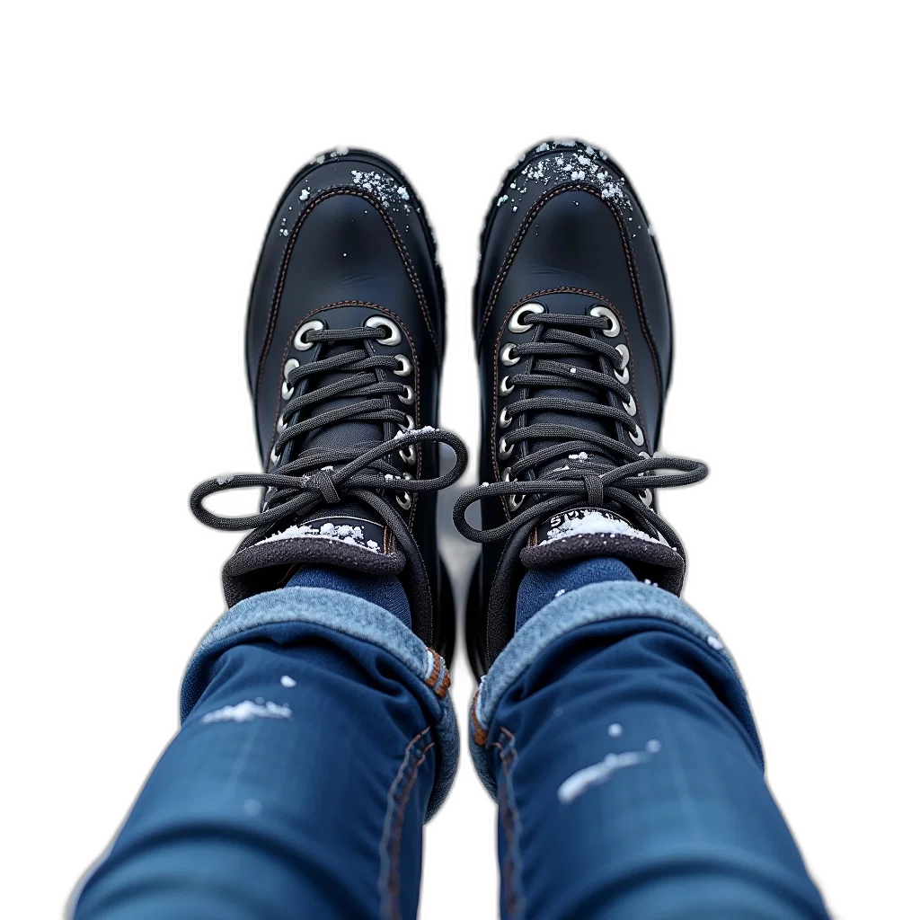 shoes, jacket, robot, 3d render, photorealistic, outer space, blue, dark transparent PNG cut-out