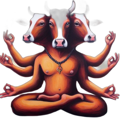 mask, animal, concept art, fantasy art, photorealistic, pixel art, fire, unusual transparent PNG cut-out
