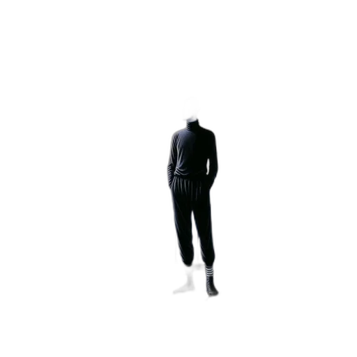 jacket, dress, robot, creature, 3d render, concept art, pixel art, vaporwave transparent PNG cut-out
