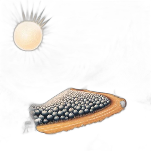 food, jewelry, furniture, hair, concept art, 3d render, photorealistic, outer space transparent PNG cut-out