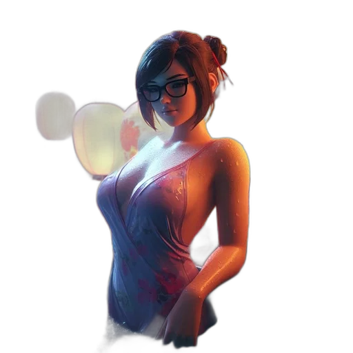 dress, staff, mask, face, concept art, fantasy art, pixel art, comic book art transparent PNG cut-out