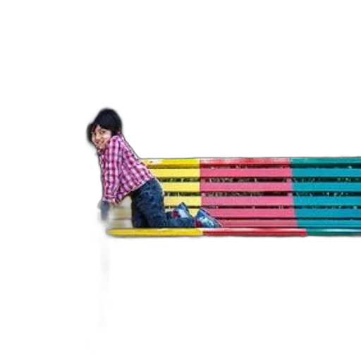 furniture, 3d render, colorful, neon, pastel, monochrome, child, plaid transparent PNG cut-out
