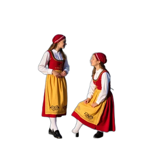dress, hat, staff, shoes, oil painting, concept art, 3d render, pixel art transparent PNG cut-out