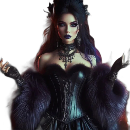 jewelry, fantasy art, concept art, cyberpunk transparent PNG cut-out