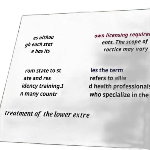 text-based, image, discussing, scope, practice, physical, therapists, noting transparent PNG cut-out