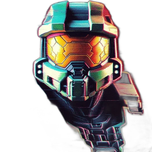 robot, mask, face, weapon transparent PNG cut-out