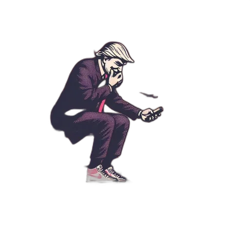 jacket, mask, staff, hat, concept art, comic book art, pixel art, cartoon transparent PNG cut-out